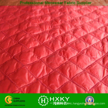 Polyester Taffeta Diamond Stitch Fabric for Children Winter Jacket or Lining